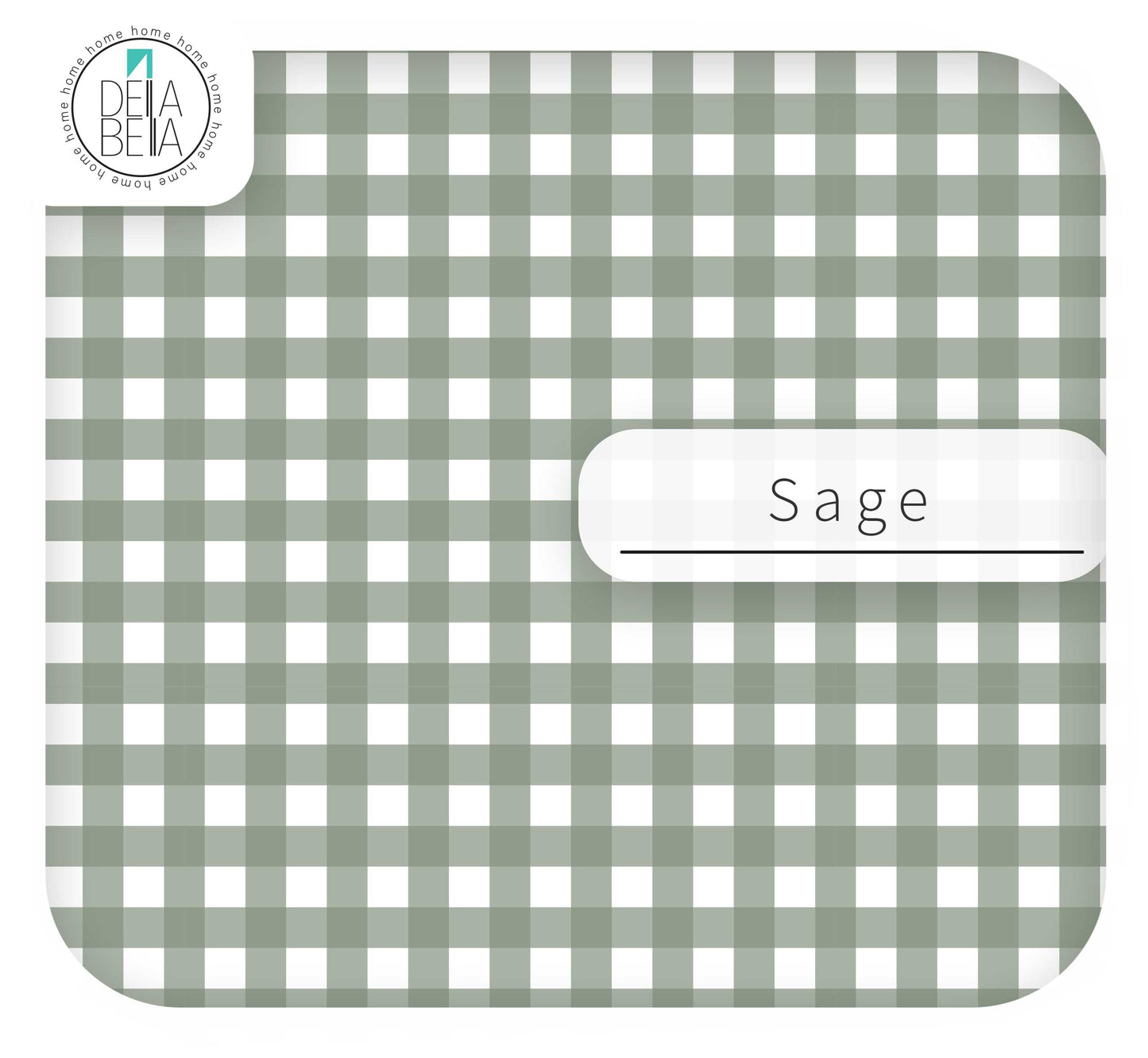 Gingham Self-Adhesive Vinyl Wrap for Furniture & DIY UK