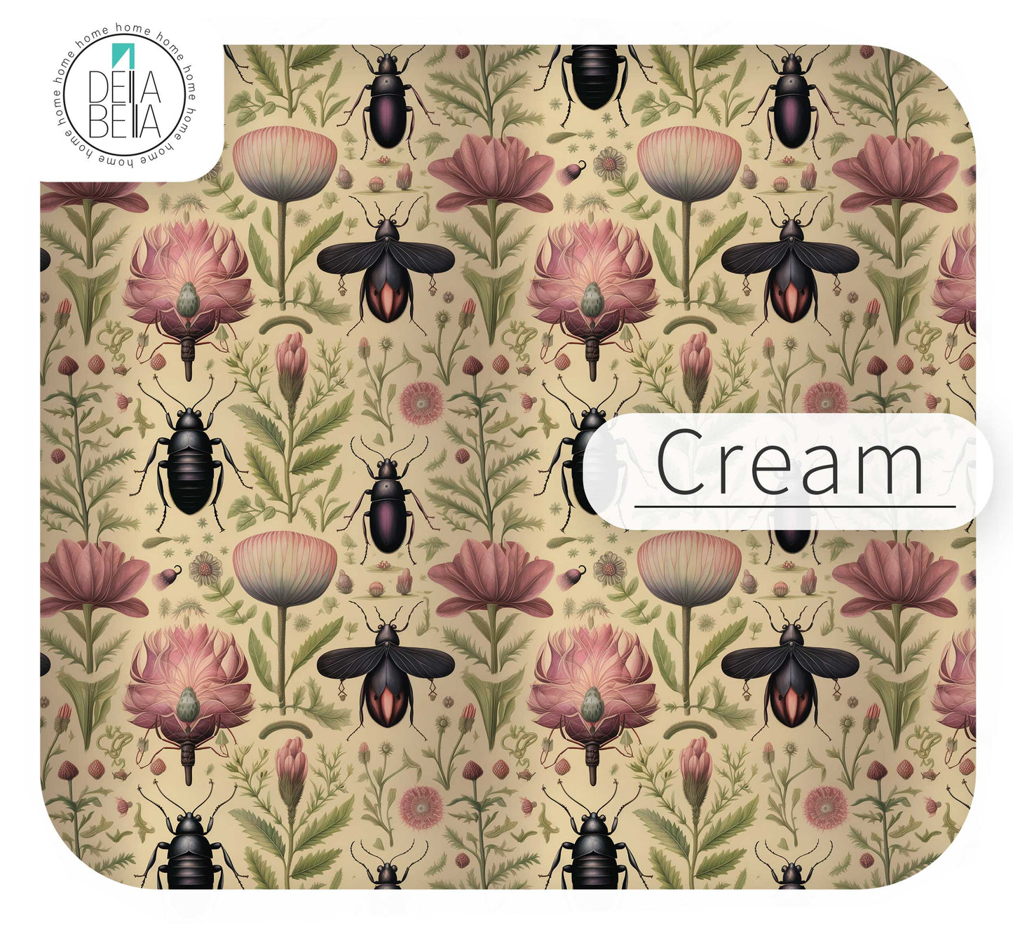 Stickers for IKEA Trofast Beetle & Botanical