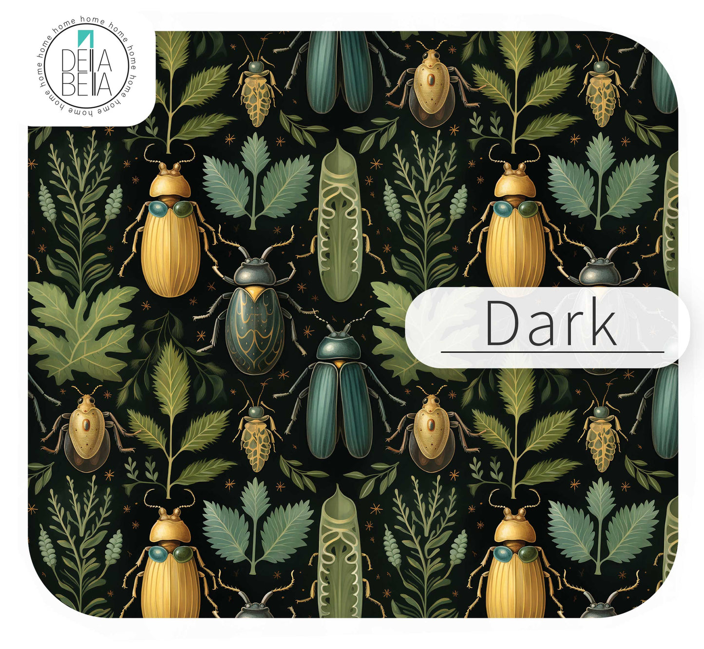 Stickers for IKEA Trofast Beetle & Botanical