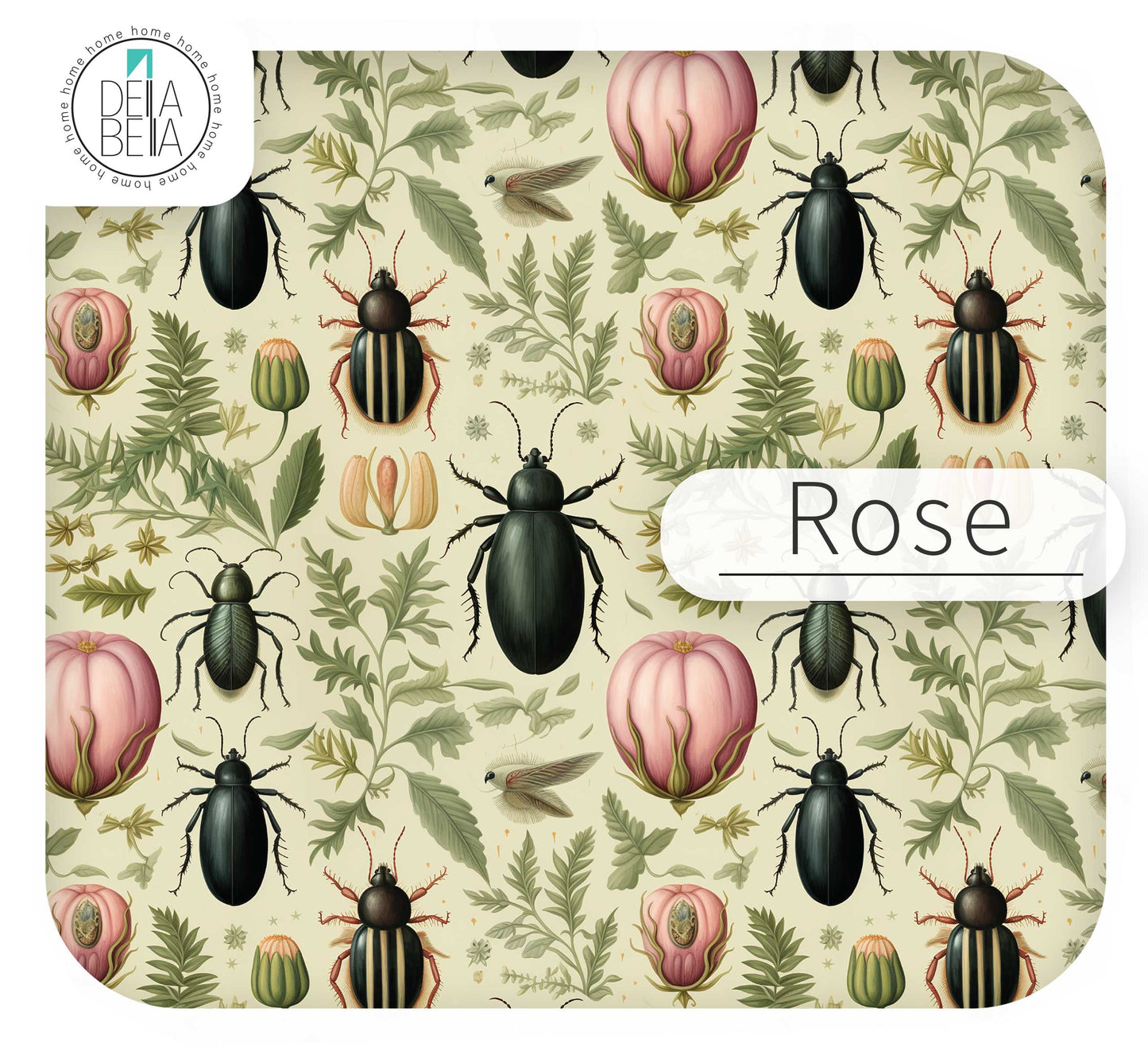 Stickers for IKEA Trofast Beetle & Botanical