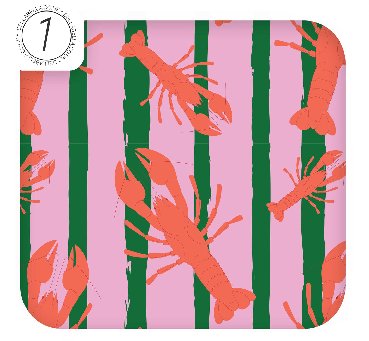Furniture Stickers Lobester Decor