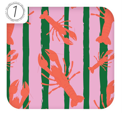 Furniture Stickers Lobester Decor