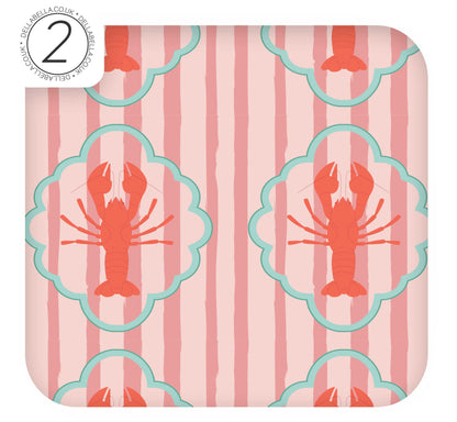 Furniture Stickers Lobester Decor