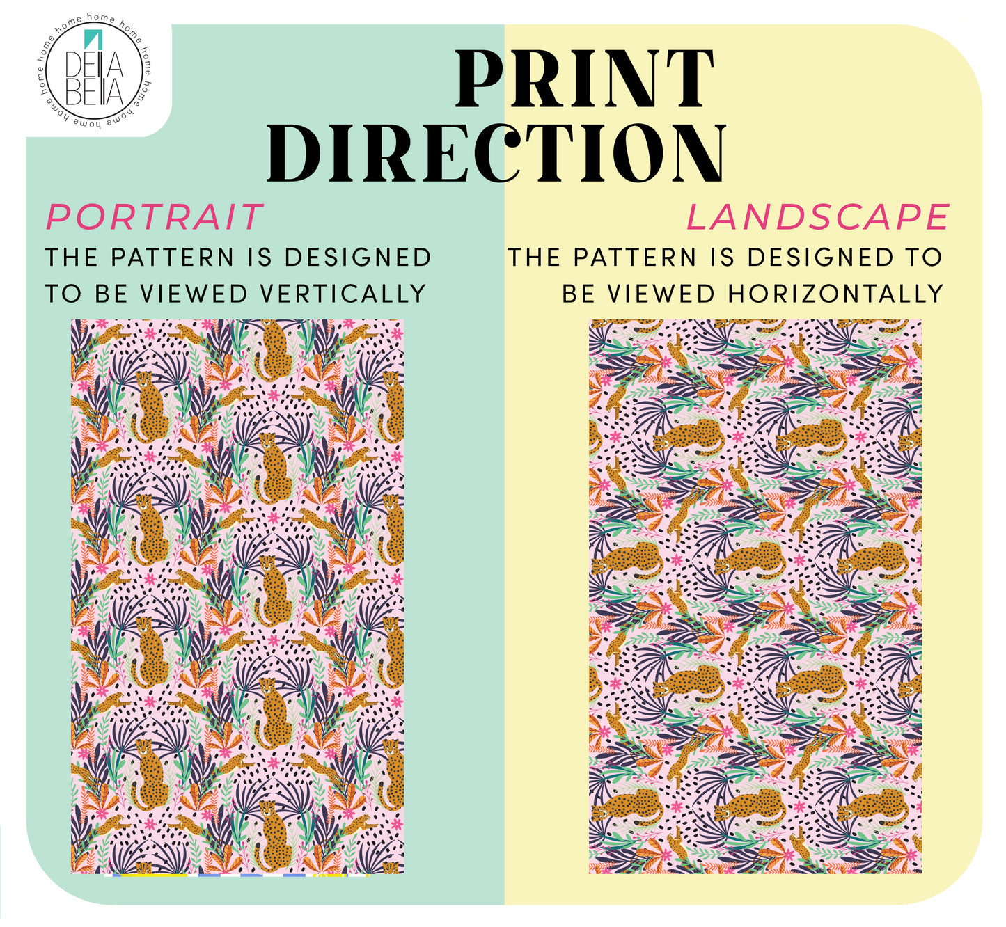 Safari Bloom Floral Leopard Vinyl Wrap | Sticky Back Plastic