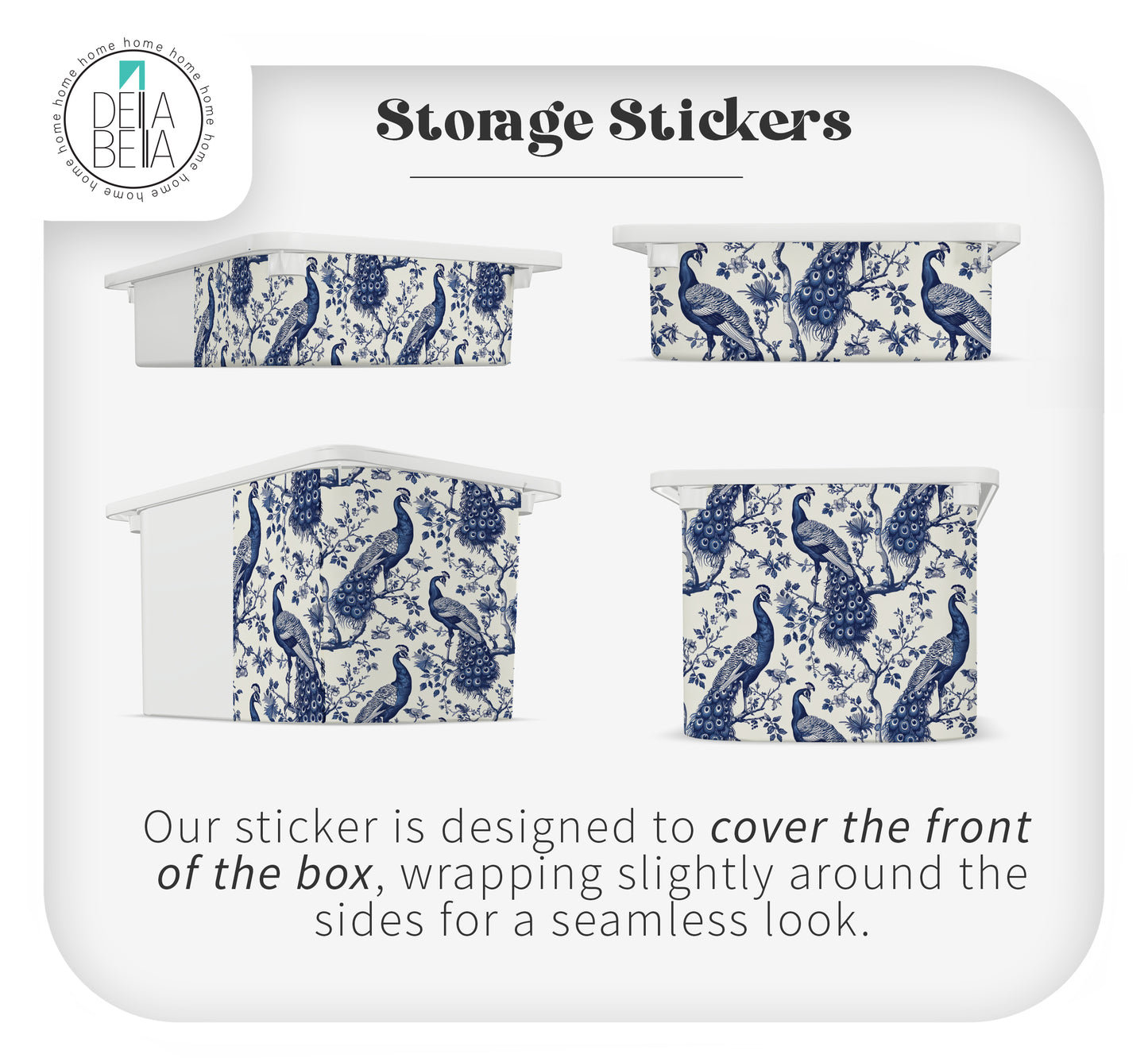 Ikea Storage Trofast Stickers French Toile