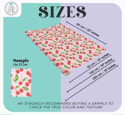 Dopamine Decor Peel & Stick Vinyl Wrap | Maximalist Fruit Decor for Kitchen, Furniture & DIY