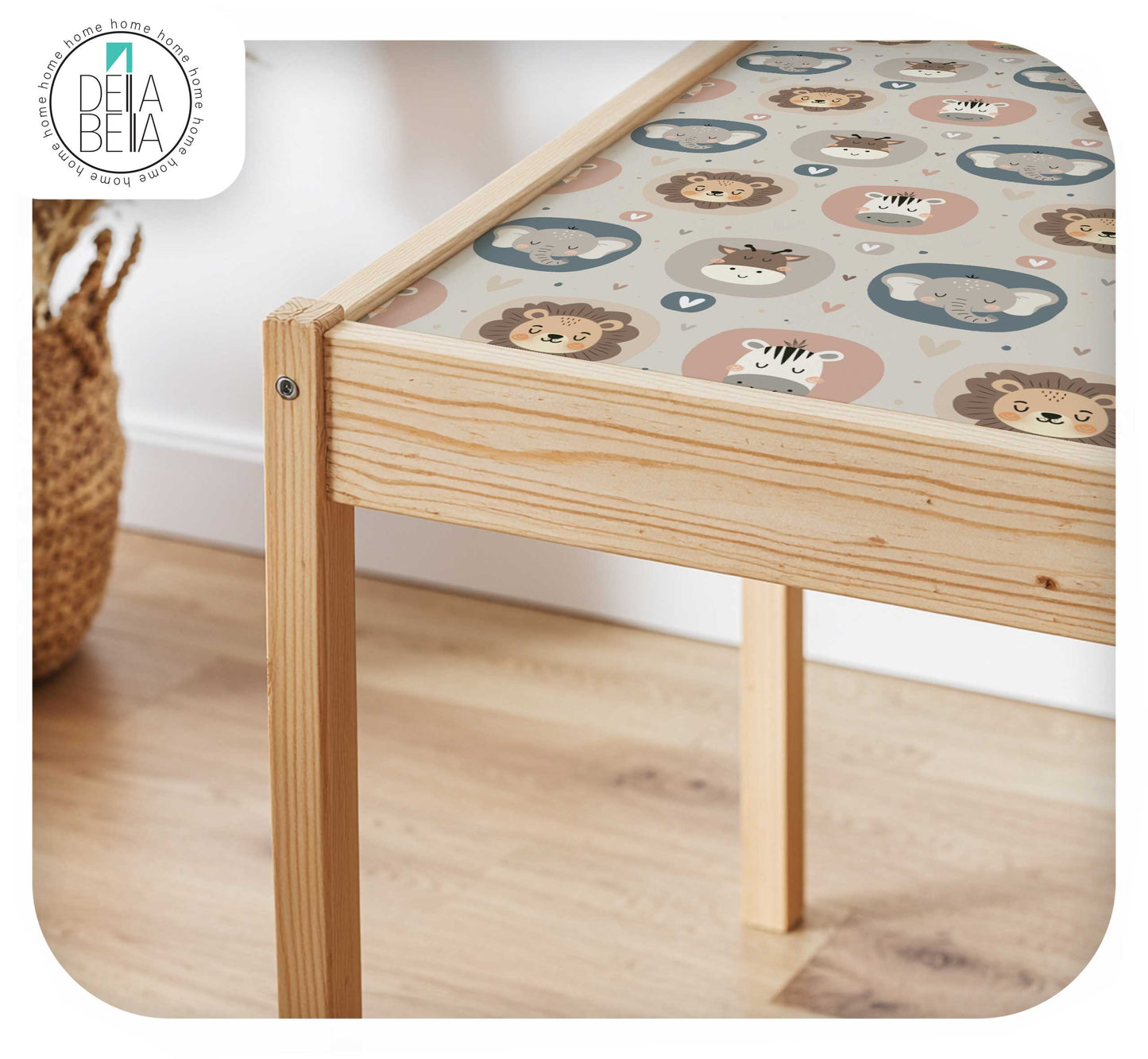 Woodland IKEA LATT Table & Chairs Sticker Set